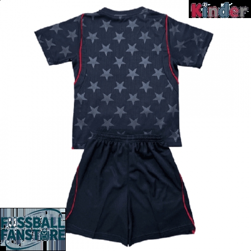 Vereinigte Staaten Replik Auswärtstrikot Kinder WM 2026 Kurzarm (+ Kurze Hosen)